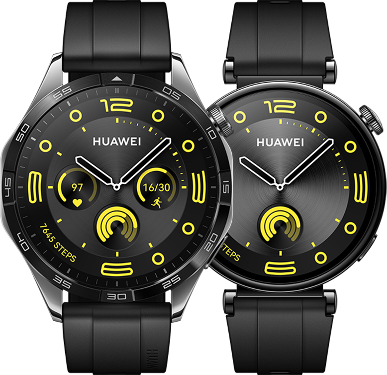 Huawei 気取ろ WATCH GT4 46mm Black フルオロエラストマー
